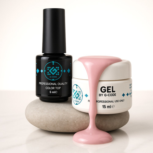 Набір Hard Gel #7 + Color Top #8